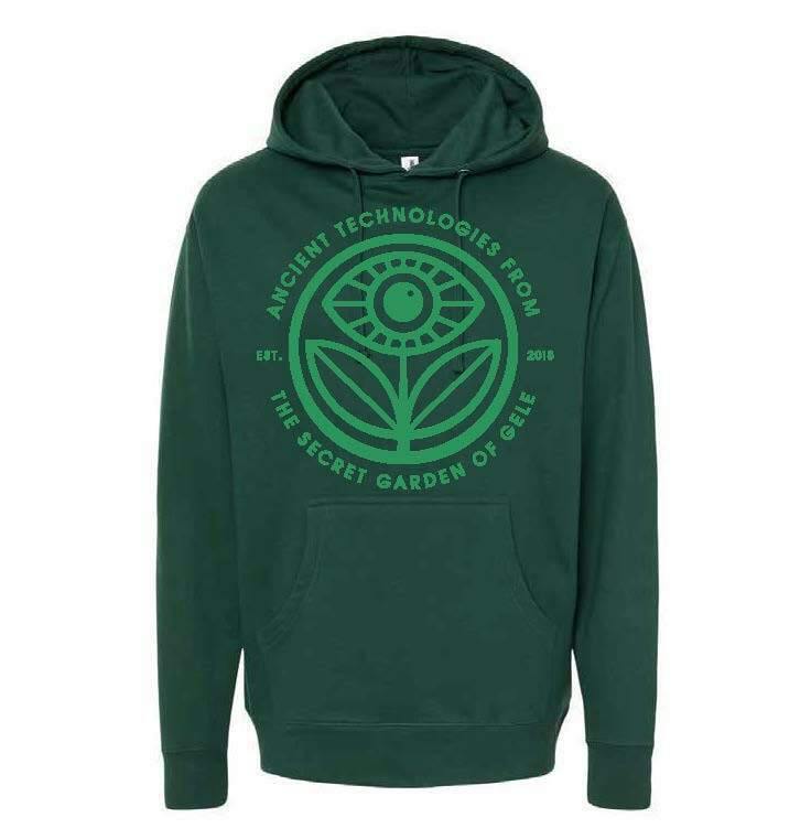 Gele Logo Hoodie (Dark Green / Green) - S