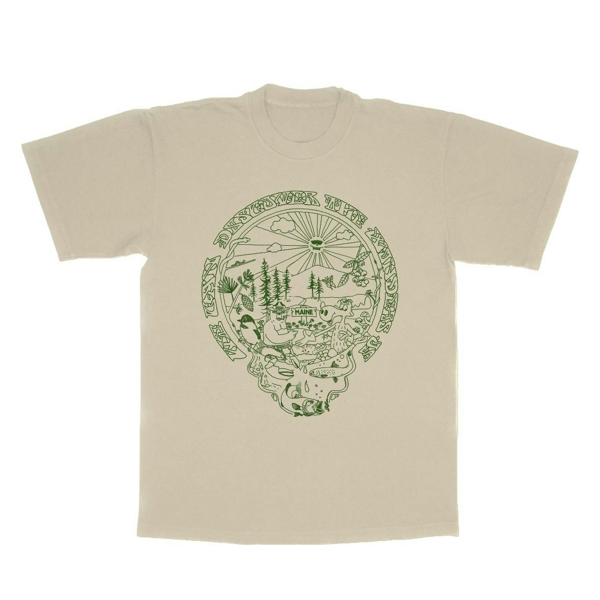 Edistsew x Gele "Wonders of Maine" Tee - 2XL