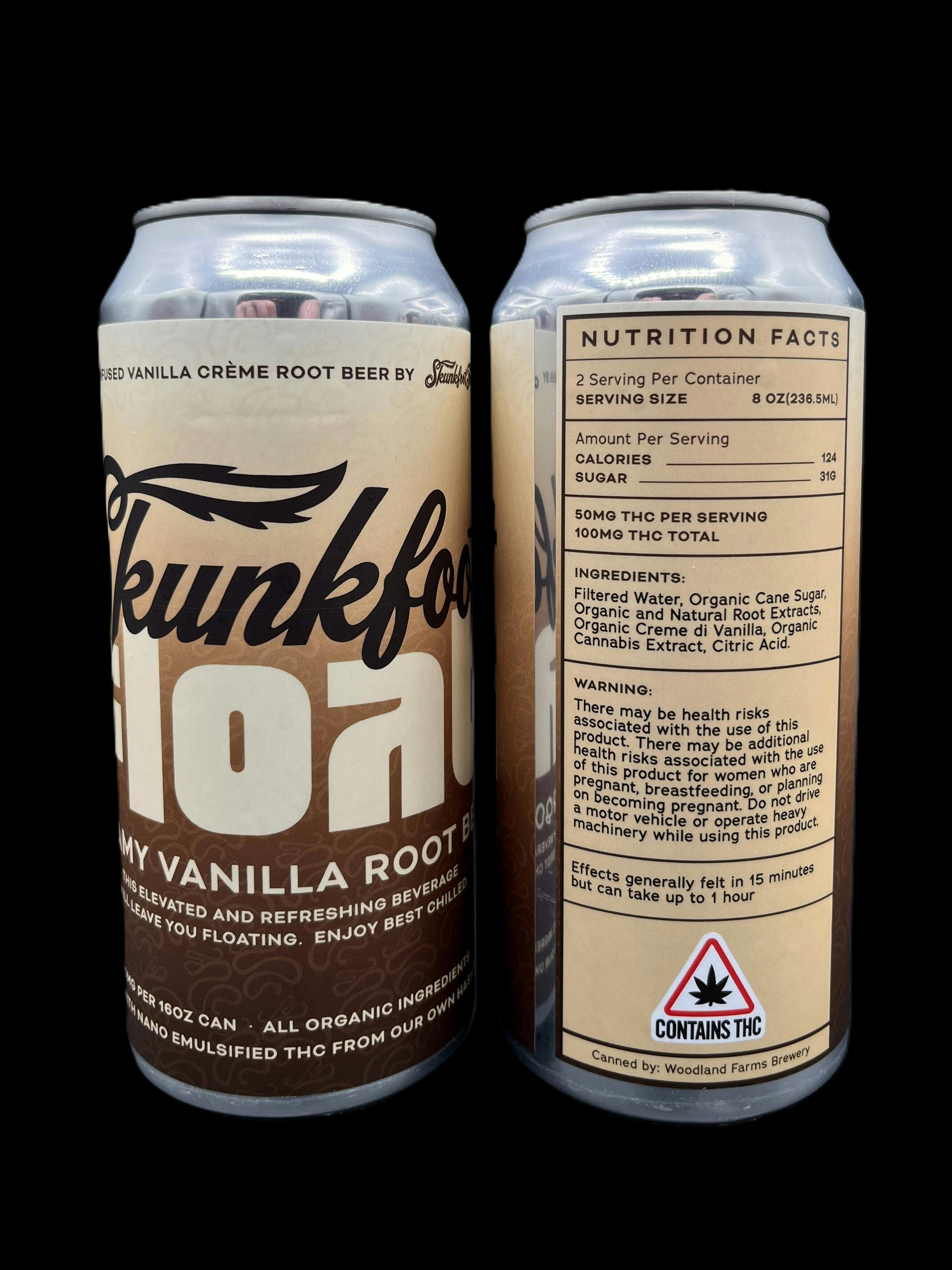 Skunkfoot Farms Infused Float - Creamy Vanilla Root Beer