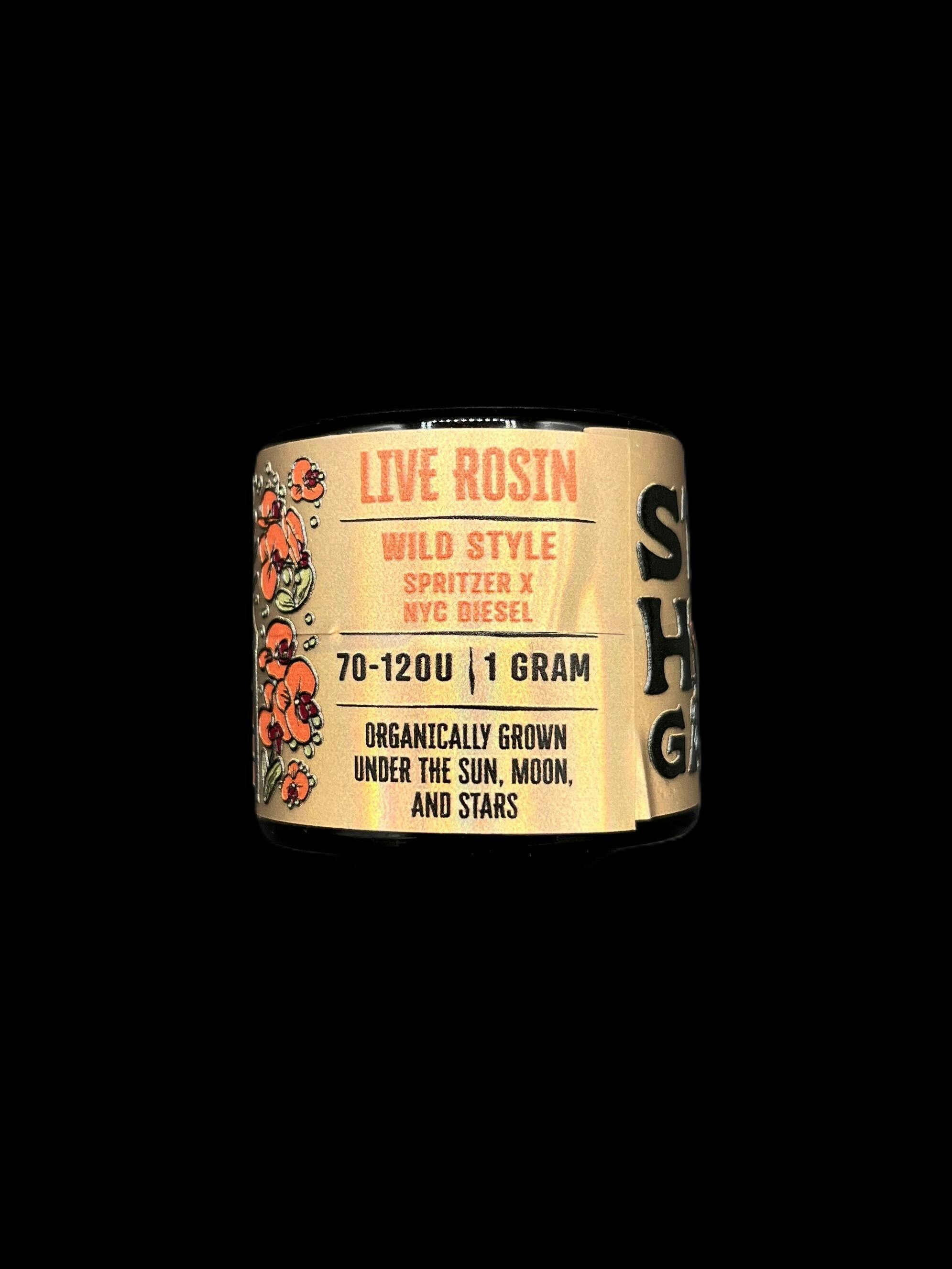 Stonehouse Gardner Live Rosin - Wild Style
