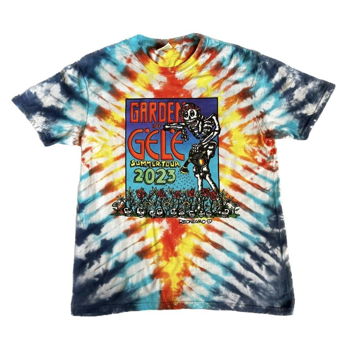 Reonegro x Gele Summer 2023 Tee (Red Tie Dye) - 2XL