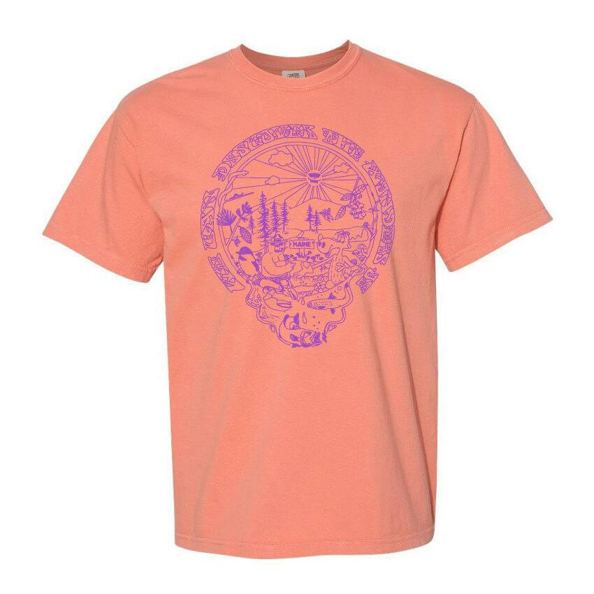 Edistsew x Gele "Wonders of Maine" Tee (Terracotta) - S