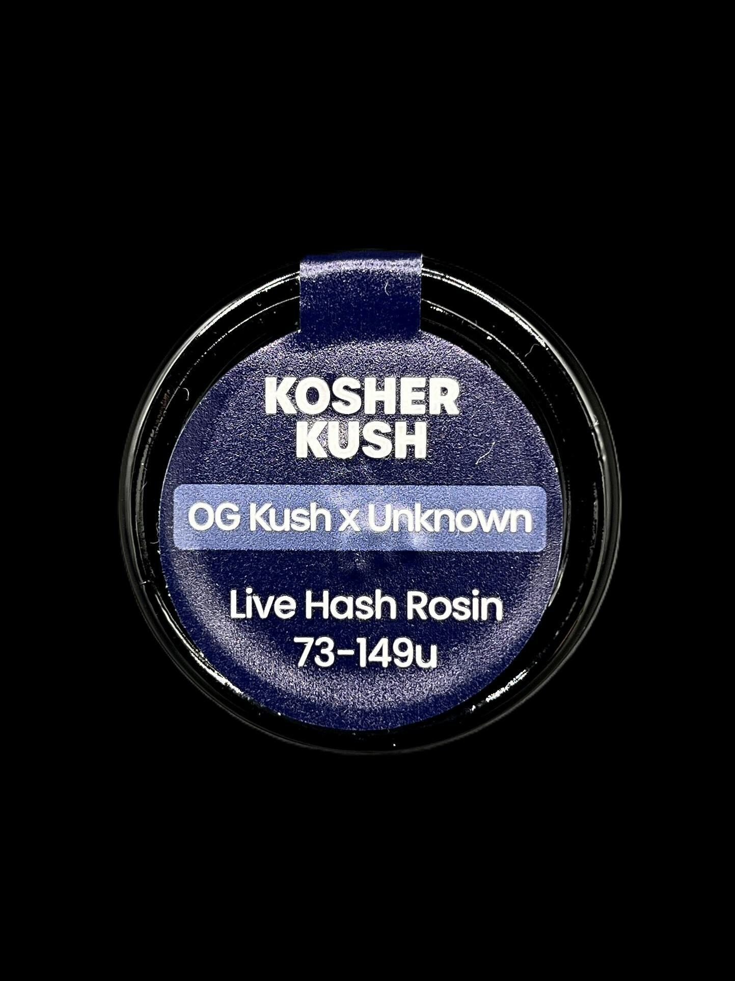 Merlin's Melts Live Hash Rosin - Kosher Kush