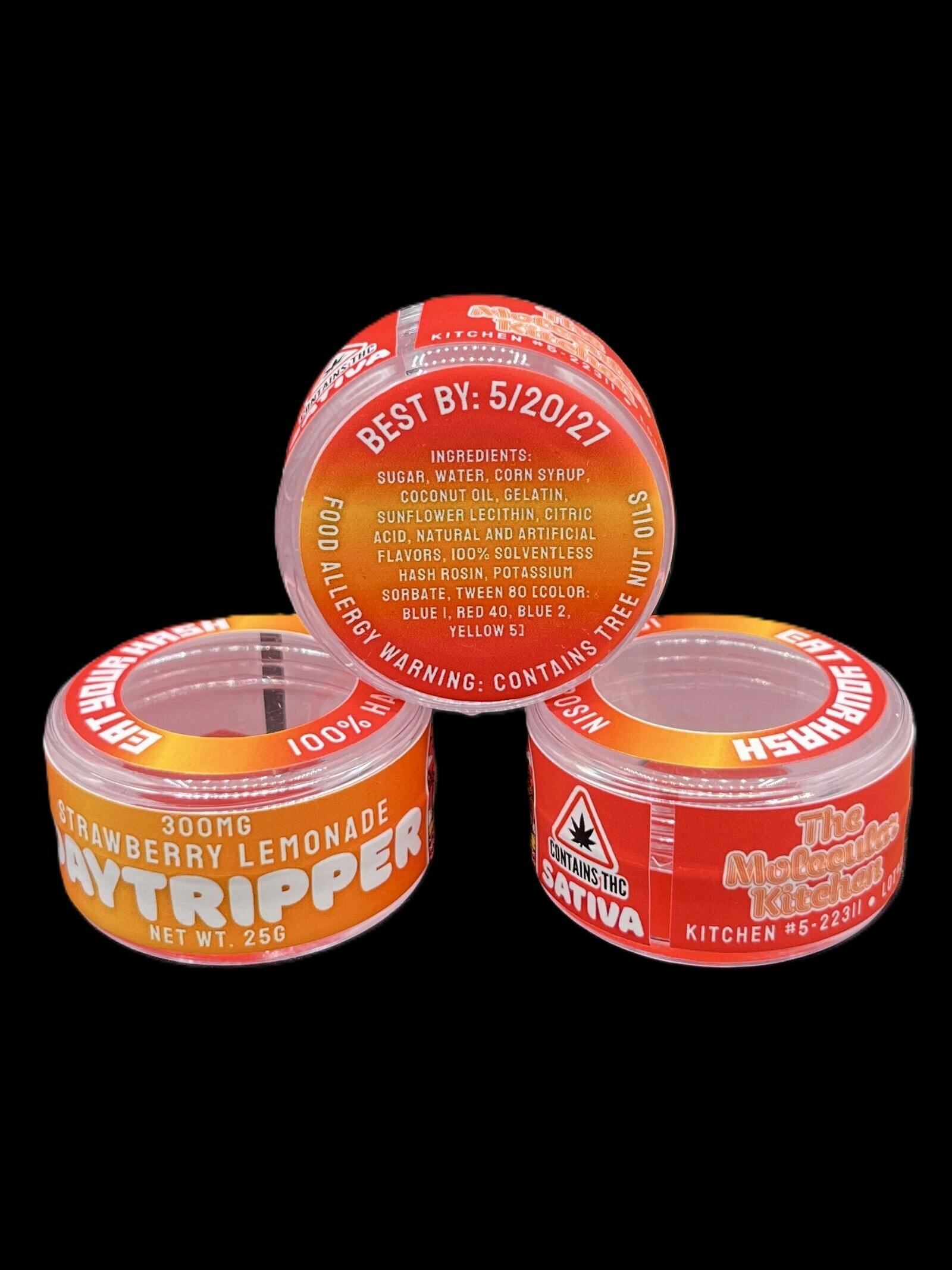 Eat Your Hash Hash Rosin Gummy - Daytripper (Strawberry Lemonade)