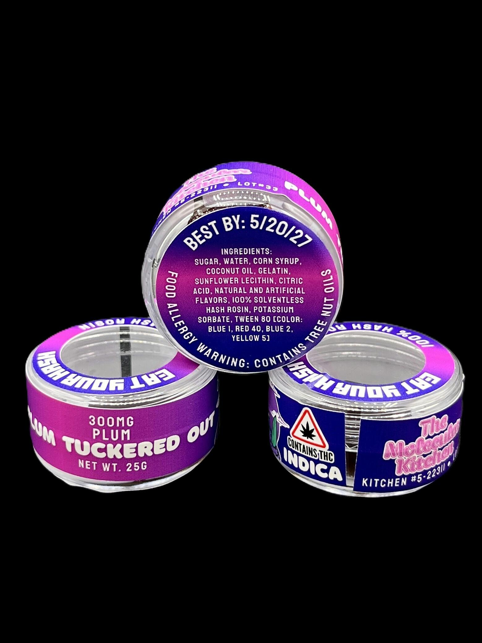 Eat Your Hash Hash Rosin Gummy - Plum Tuckered Out (Plum)
