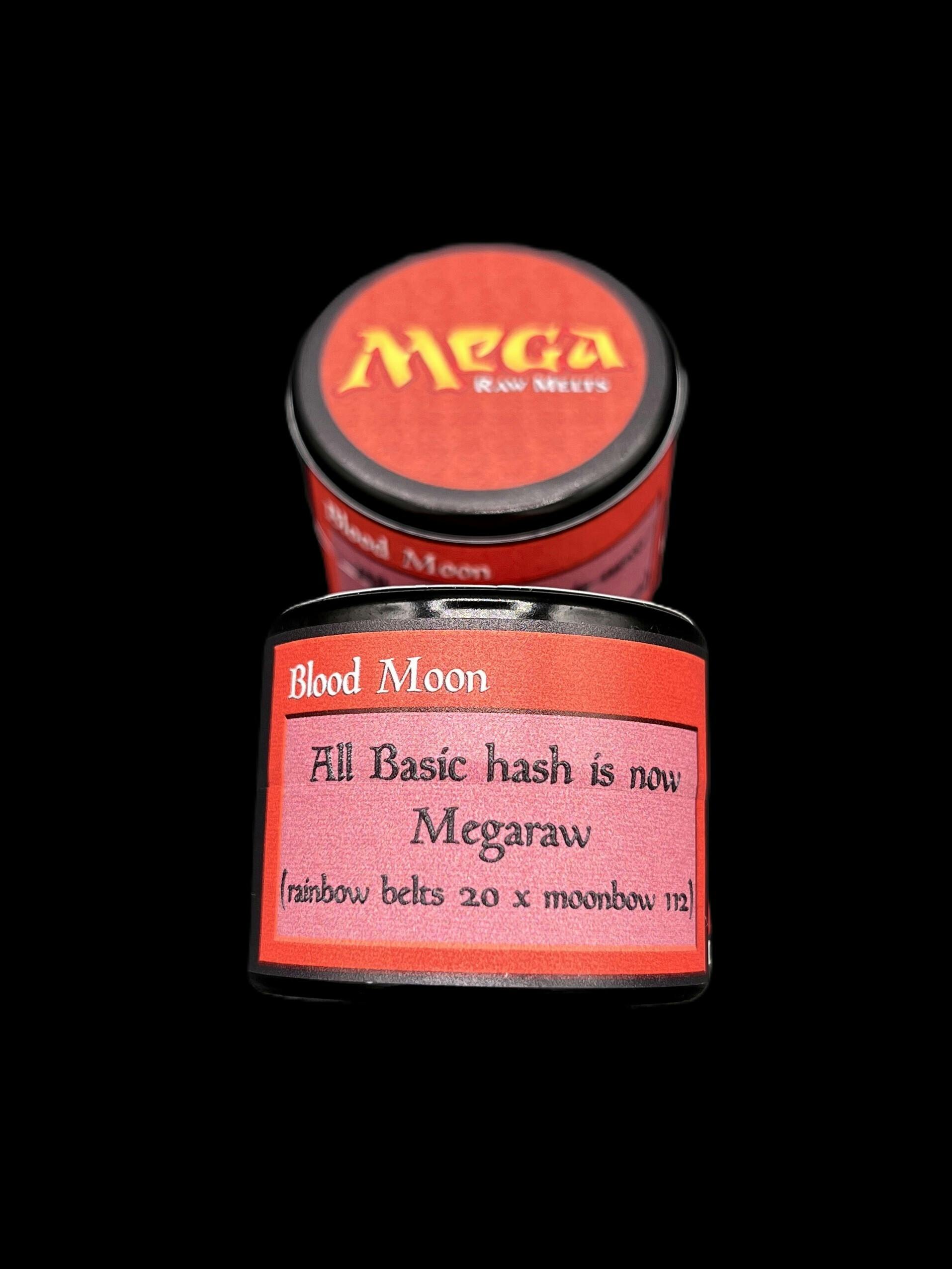 Mega Raw Melts Live Rosin - Blood Moon
