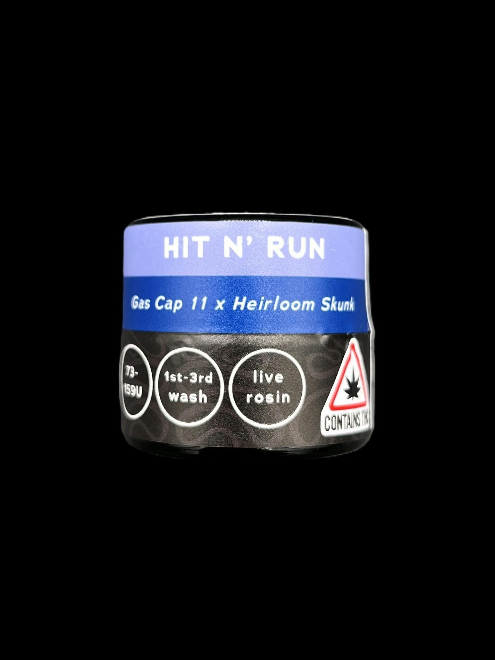 Skunkfoot Farms Live Rosin - Hit N' Run