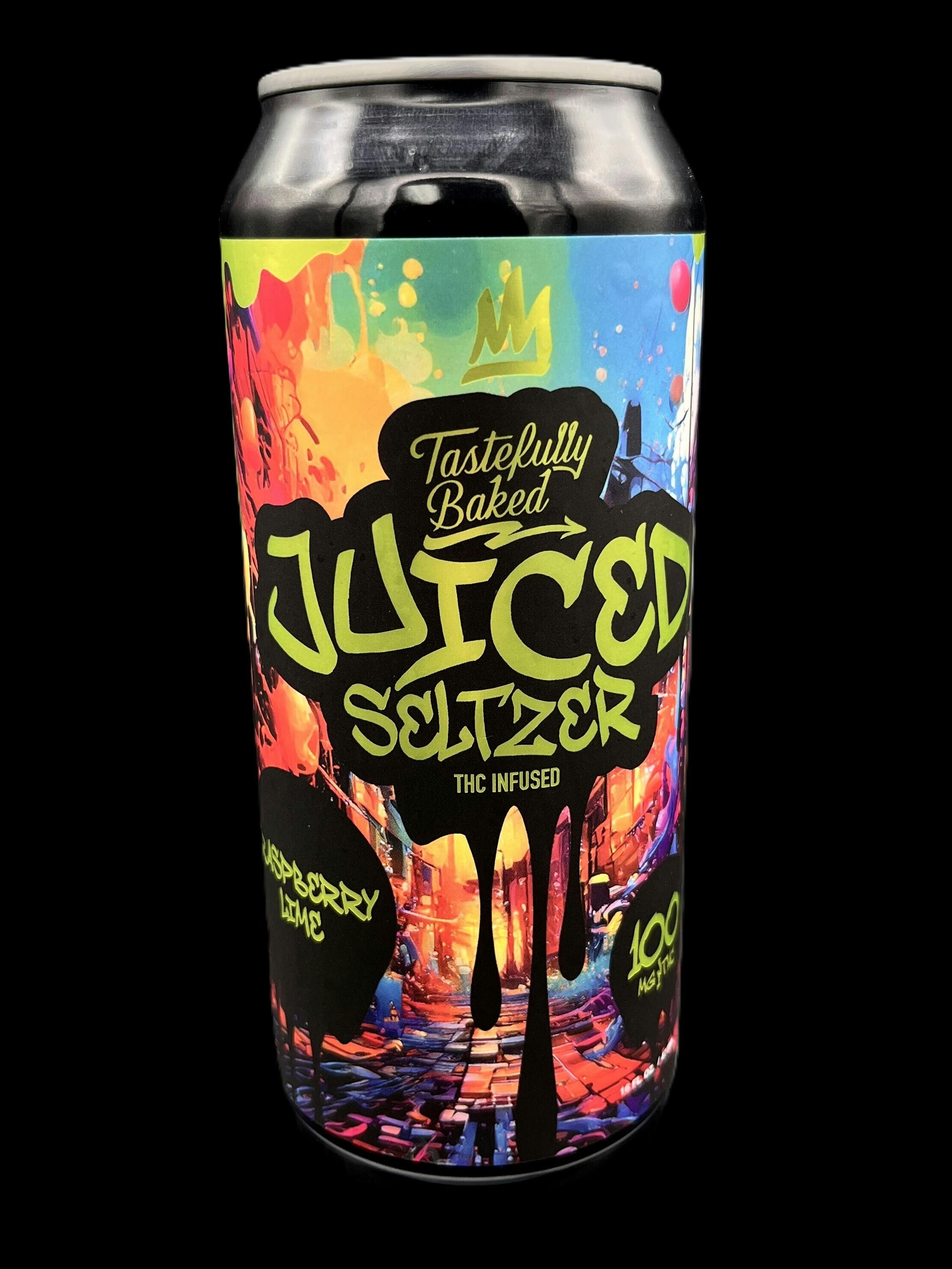 Tastefully Baked Juiced Seltzer - Raspberry Lime