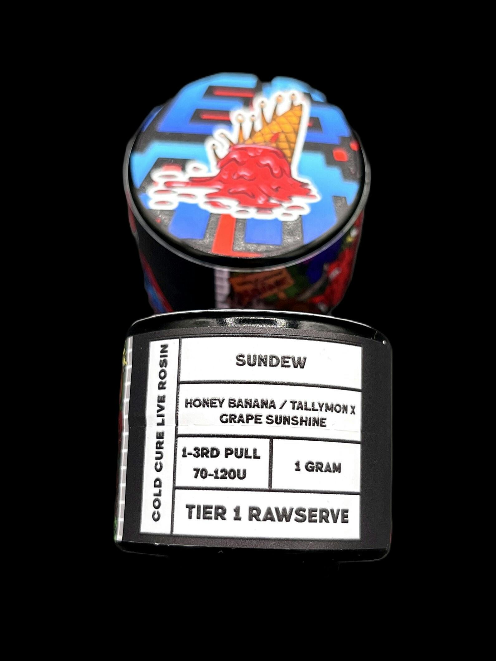 Mega Raw Melts Live Rosin - Sundew