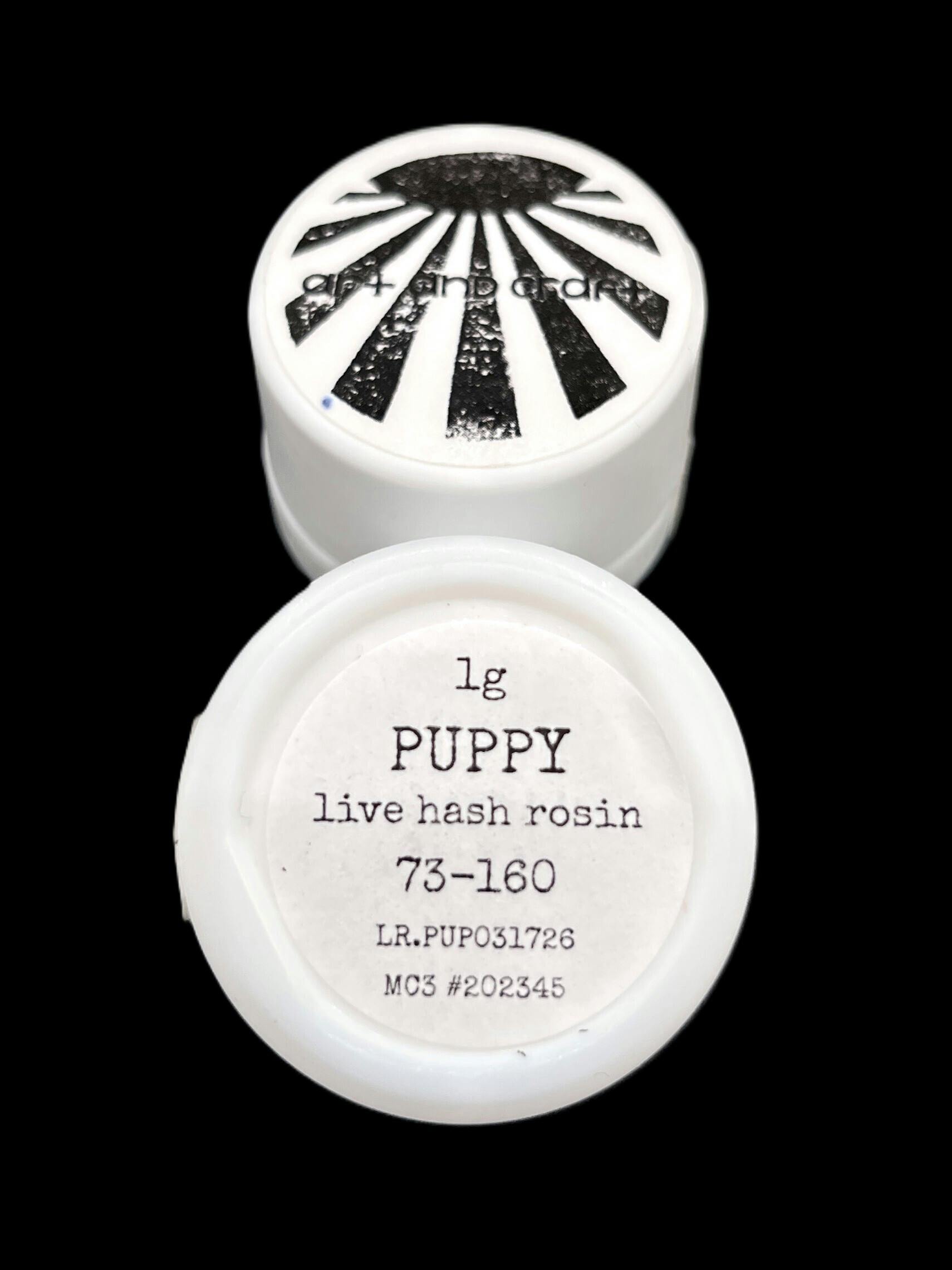 Art & Craft Live Hash Rosin - Puppy