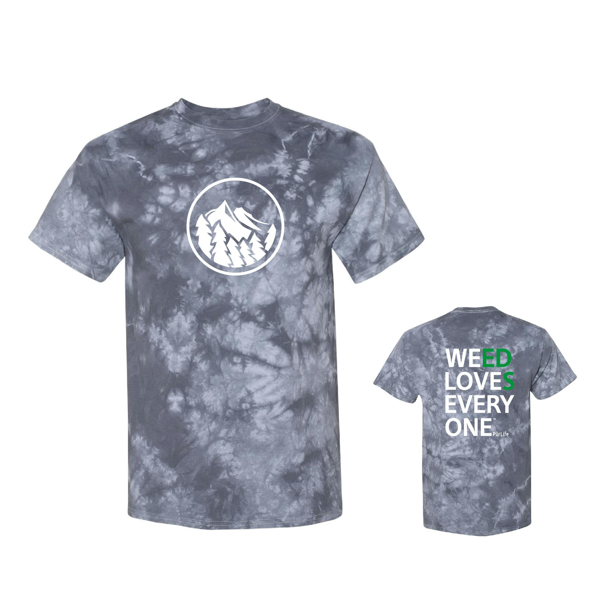 Weed Loves Everyone Black Tie Dye | Men's Shirt