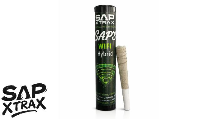 Sap Xtrax - Wifi - 1.3g Bubble Hash/Rosin Infused Preroll