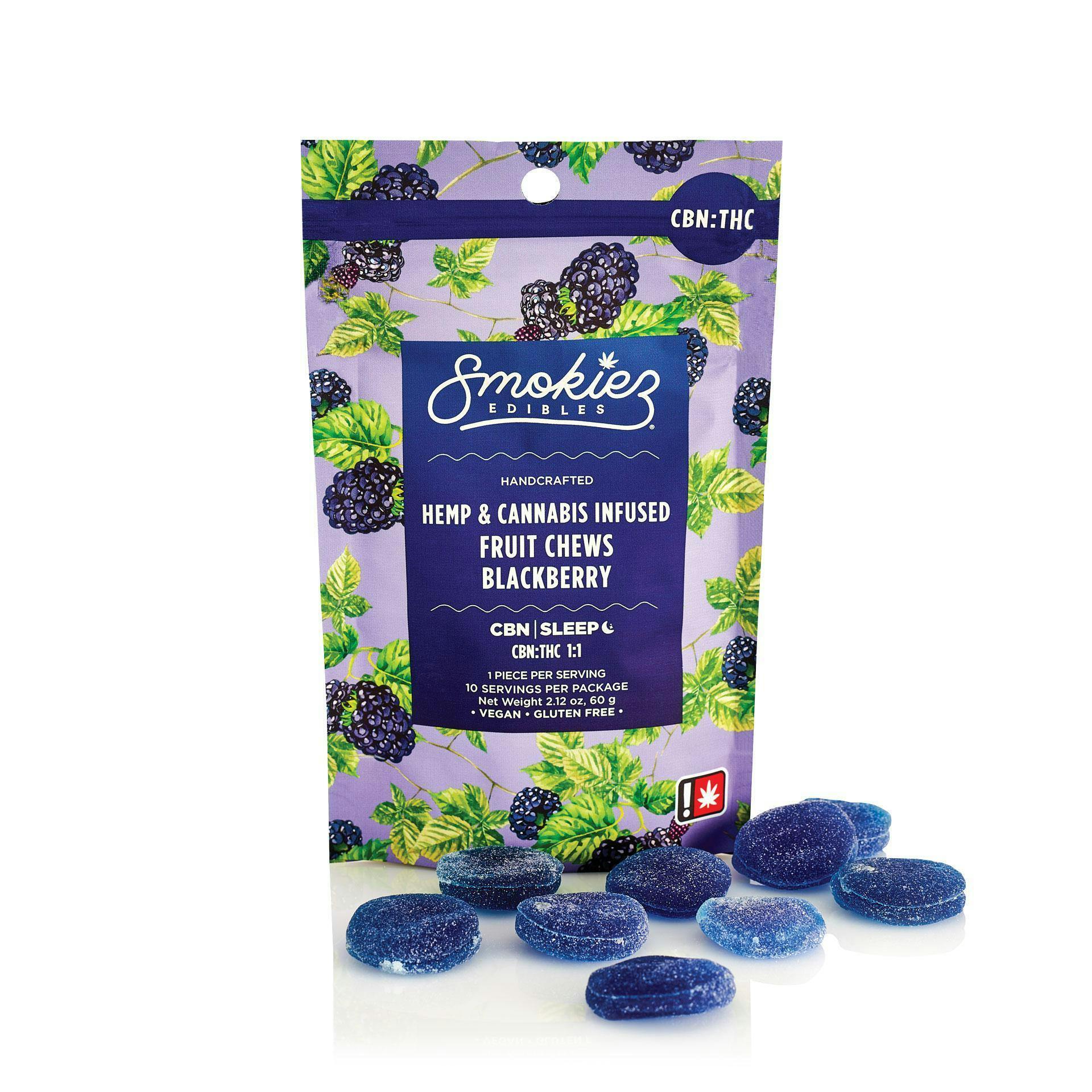 Blue Raspberry Indica Sweet Gummies