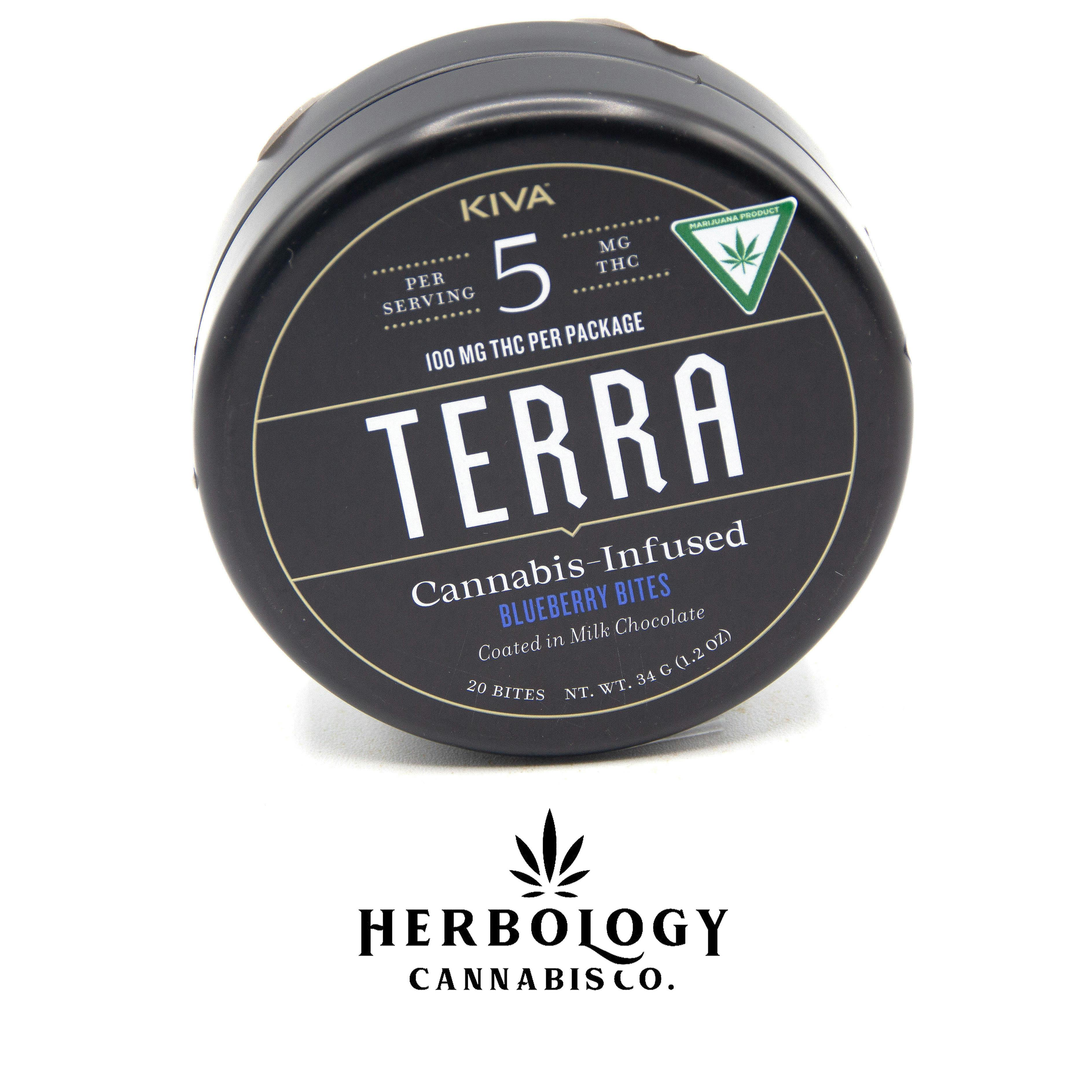 Terra | Bites | Blueberry | 100mg cannabis product