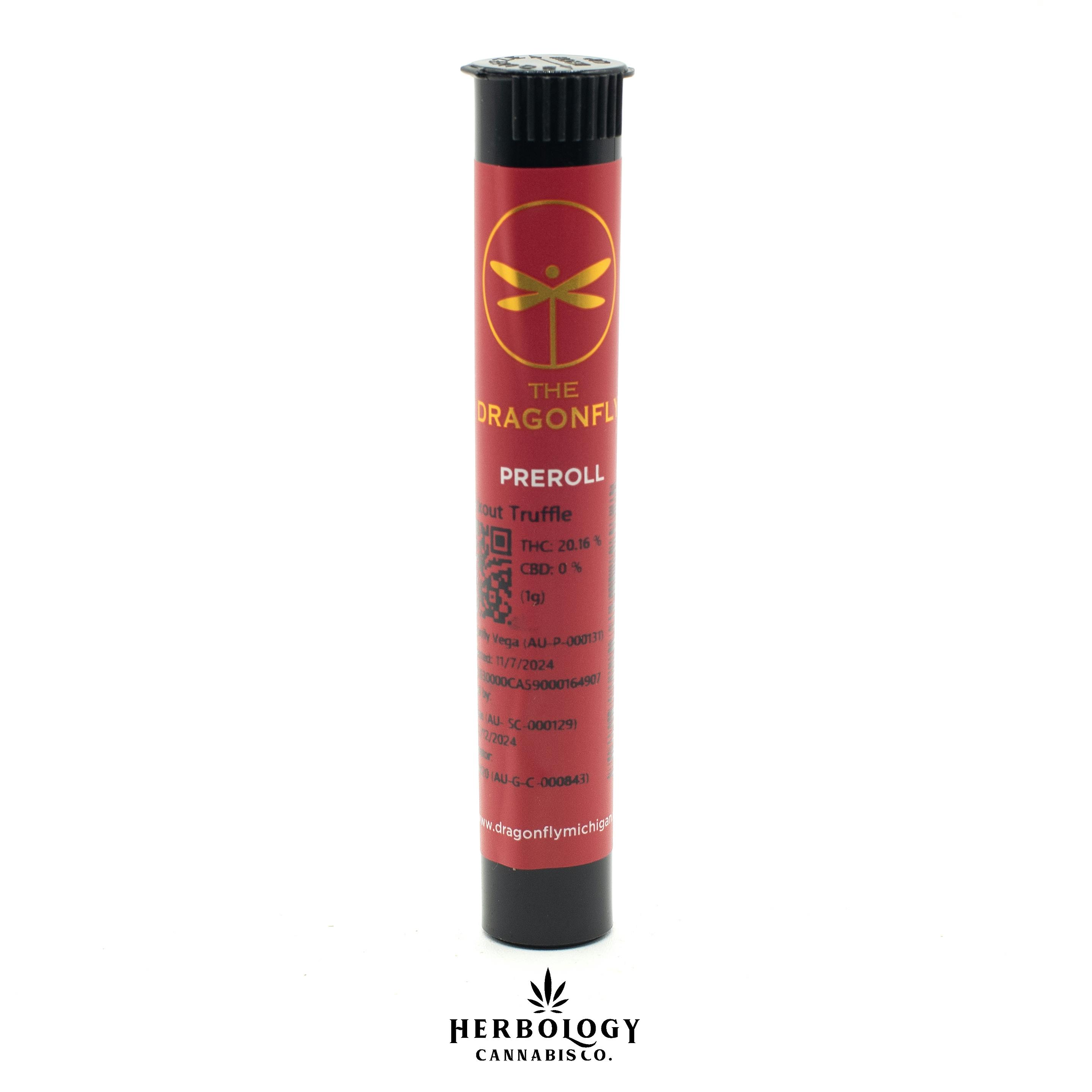 Dragonfly | Pre-Roll | Blackout Truffle | 1g