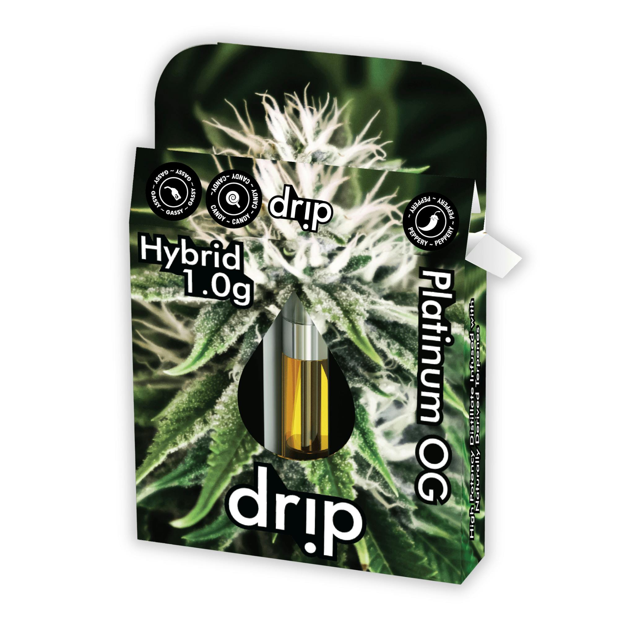 Drip | Distillate 510 Cart | Platinum OG | 1g