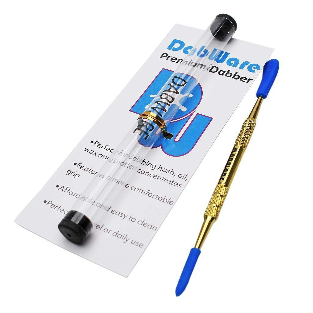 6.5" Gold Dabber w/ Silicone Tips