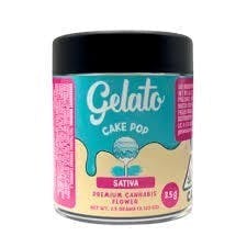 Gelato - Cake Pop: 3.5g Flower - 1 gram
