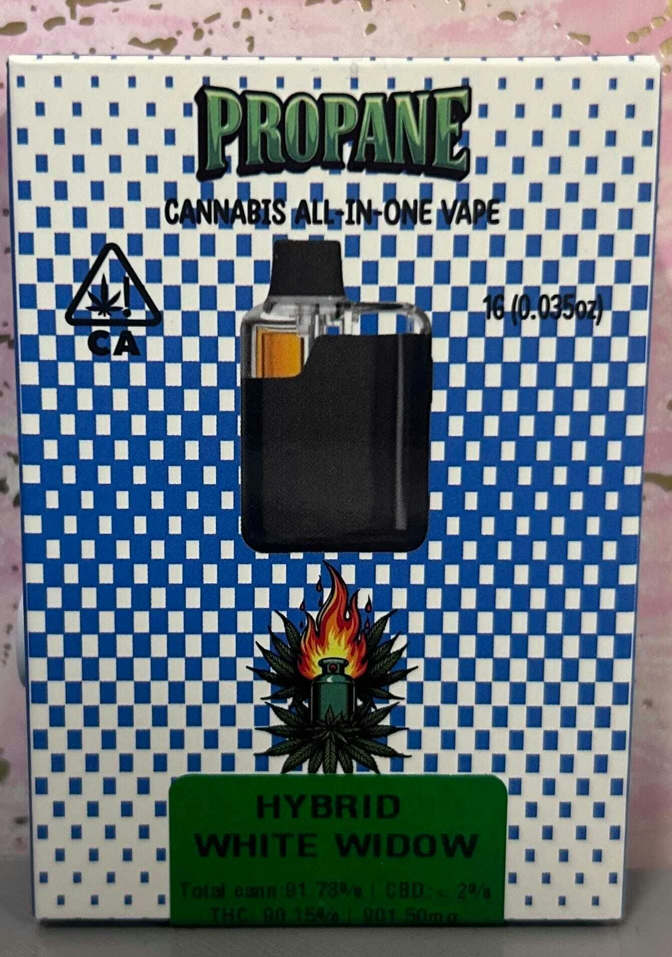 Propane - White Widow: 1g All-In-One