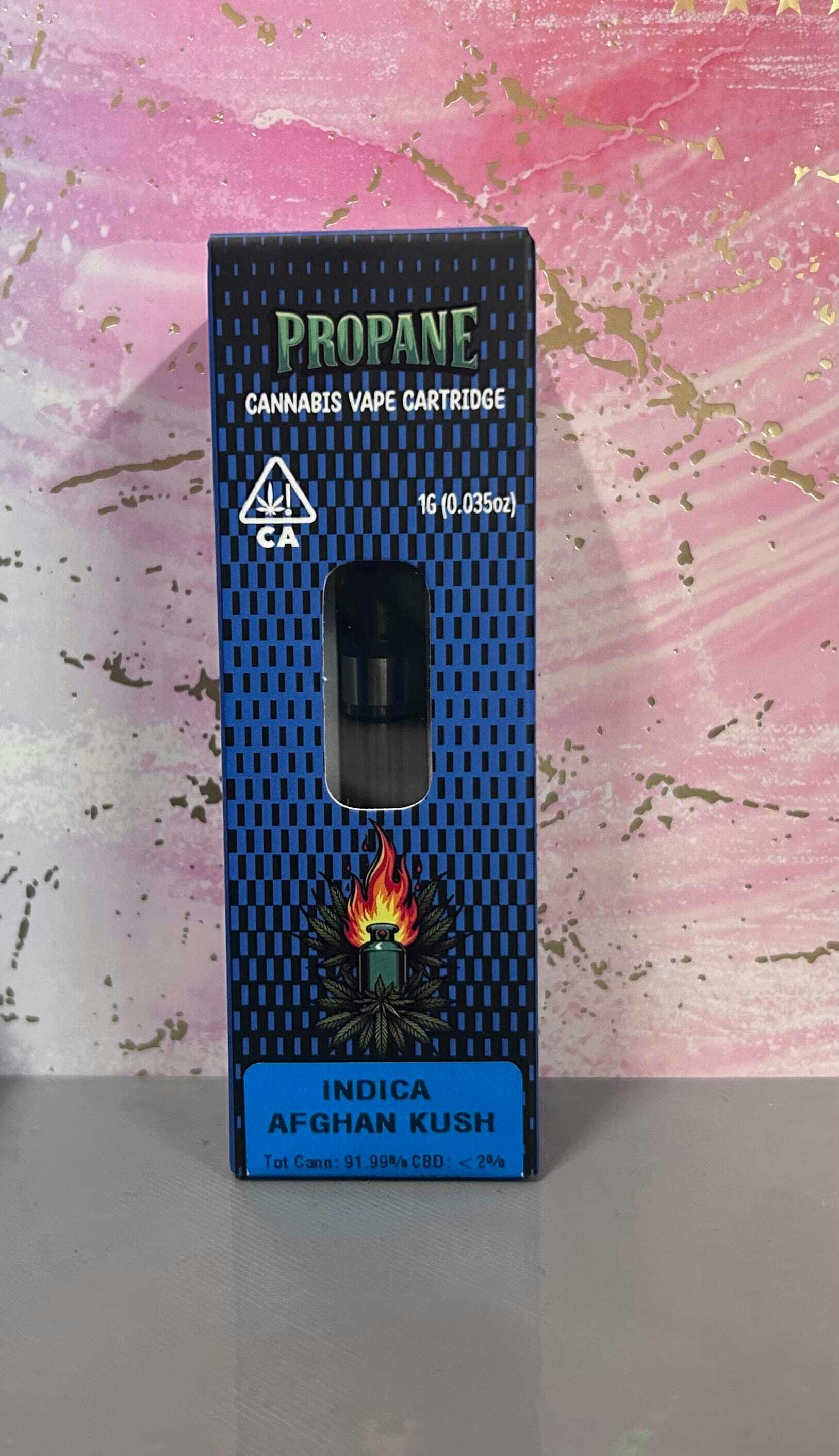 Propane - Afghan Kush: 1g Cartridge