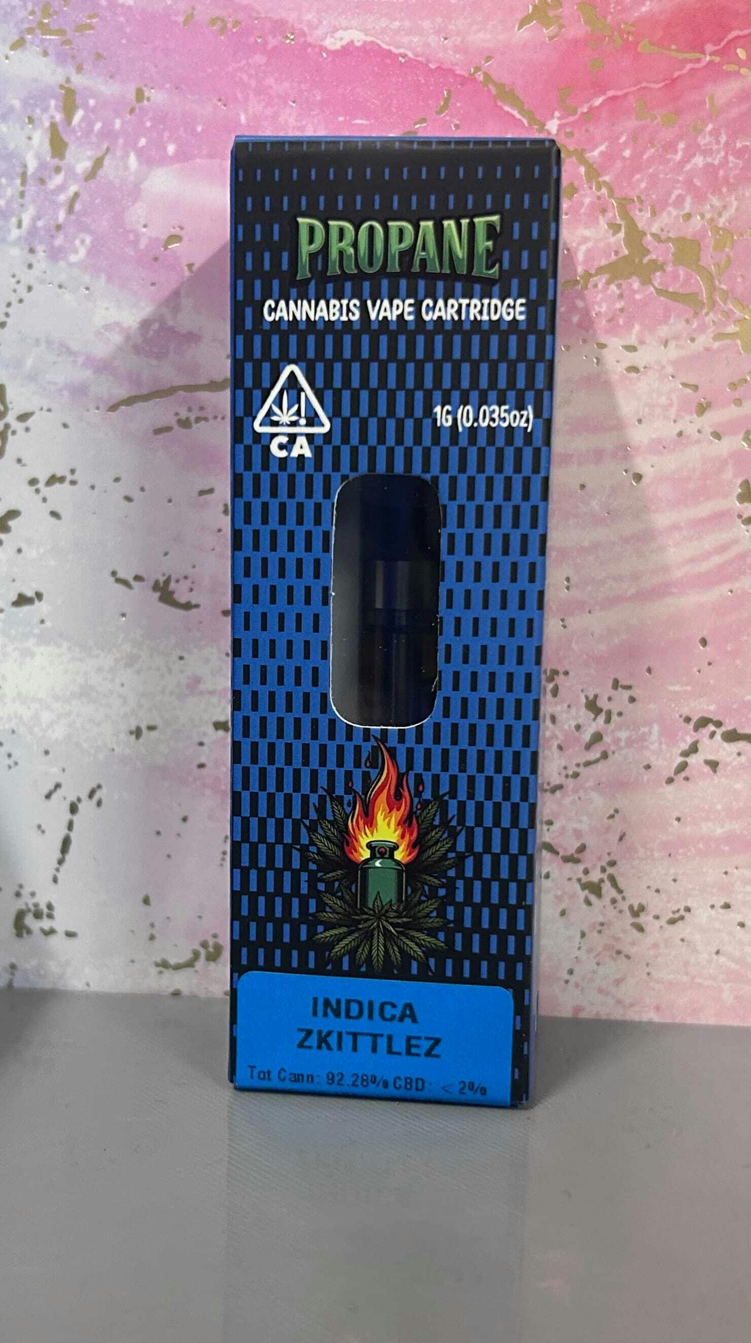 Propane - Zkittlez: 1g Cartridge