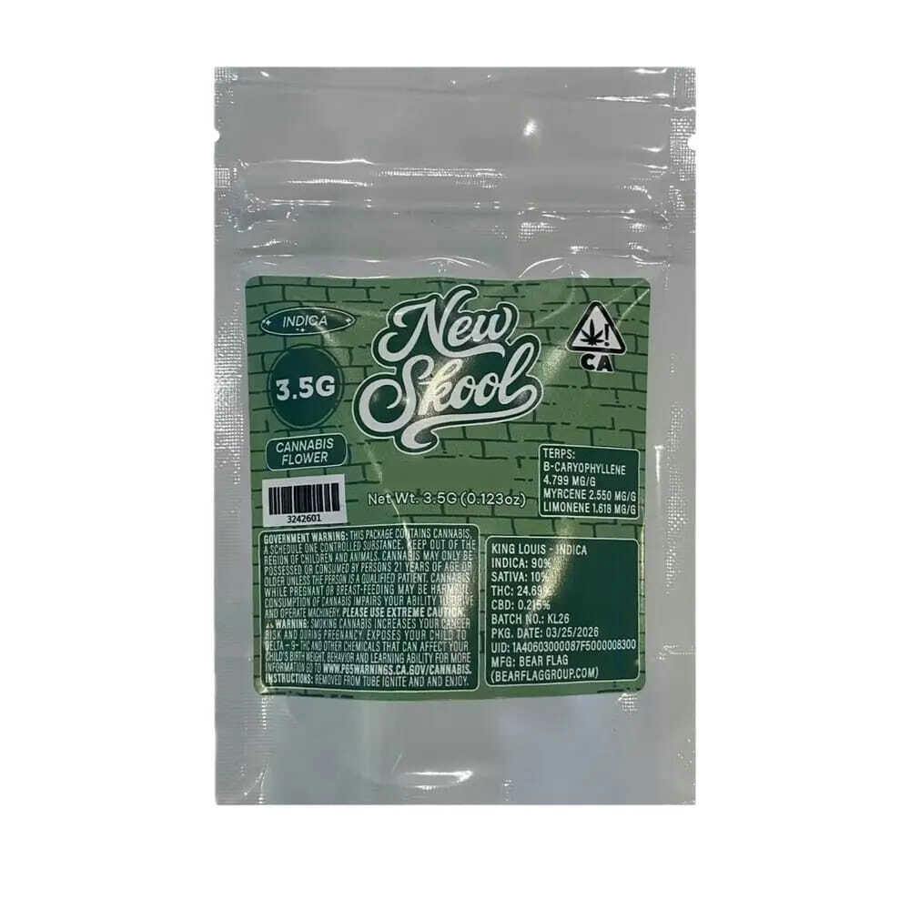 New Skool - Han Solo Burger: 3.5g Flower