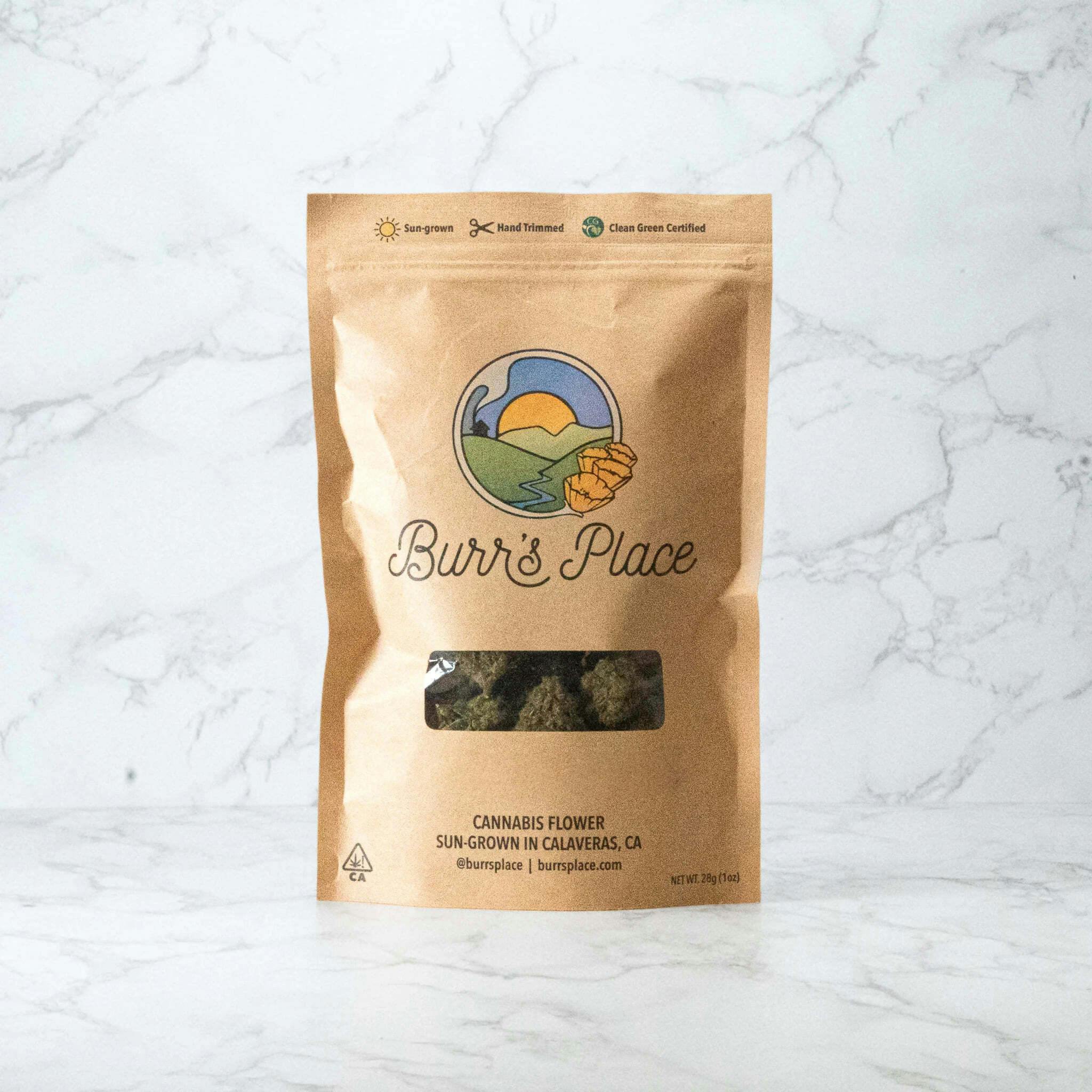 Burr's Place - Gazzurple: 28g Flower