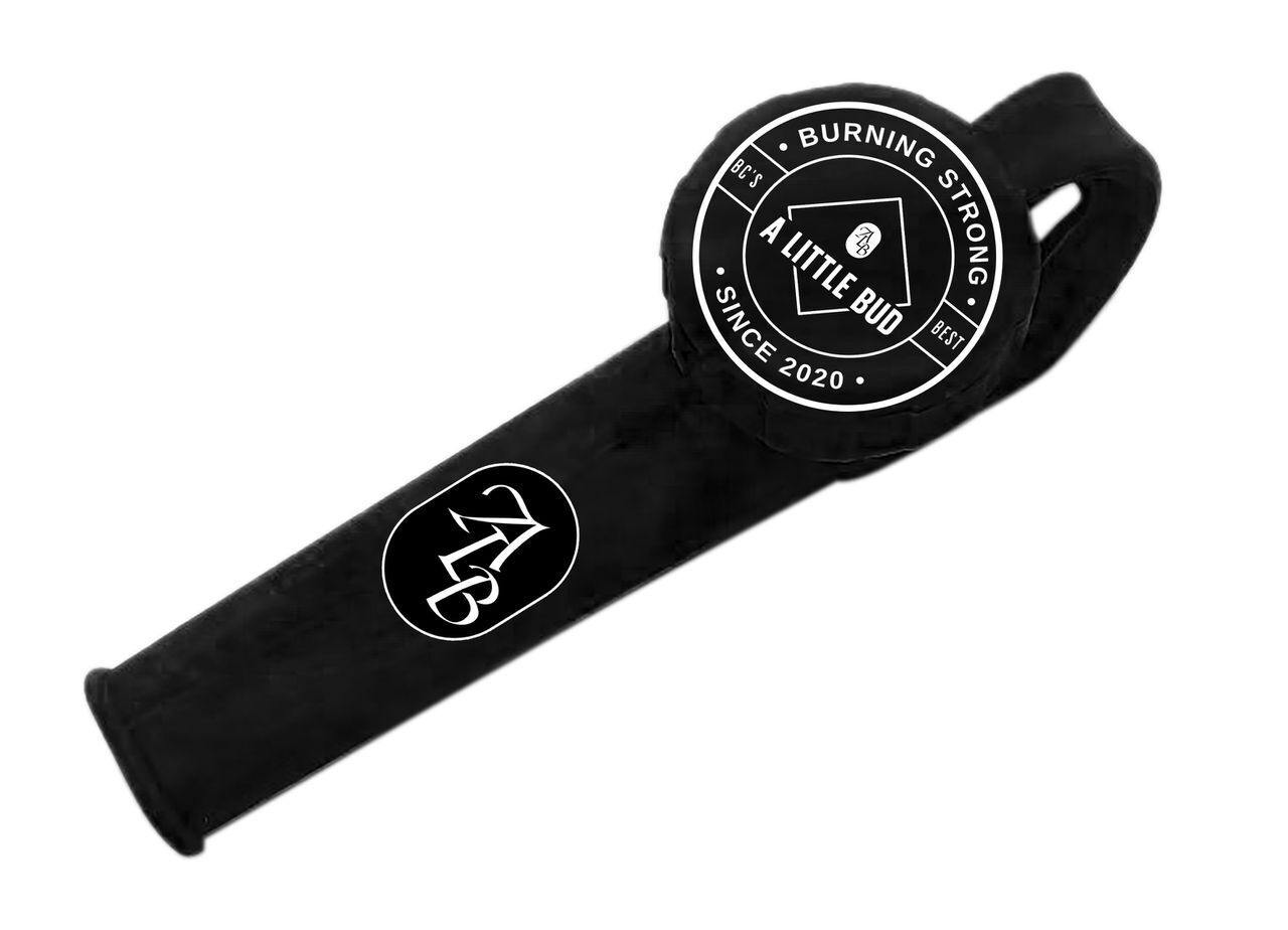 A Little Bud Hand Pipes - Silicone Pipe W/ Flip Cap