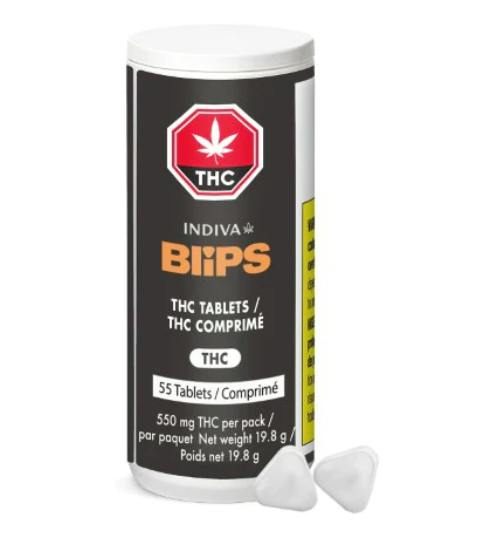 Indiva - Blips THC 10 Tablets 1x55cp