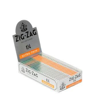 Zig Zag - 1.25" Ultra Thin Silver