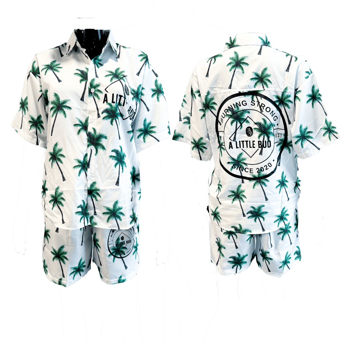 A Little Bud Tropical Set - Palm Tree Set M