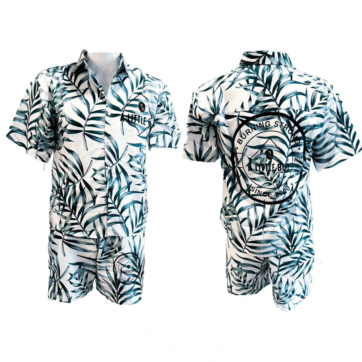 A Little Bud Tropical Set - Palm Leaves Set 3XL