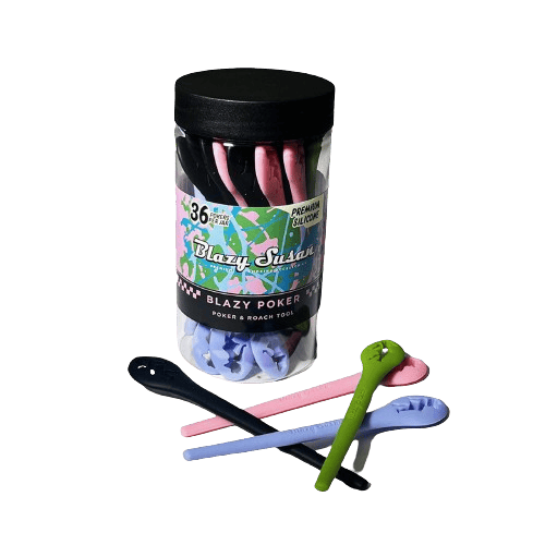 Blazy Susan Accessories - Premium Silicone Poker and Roach Tool Handler