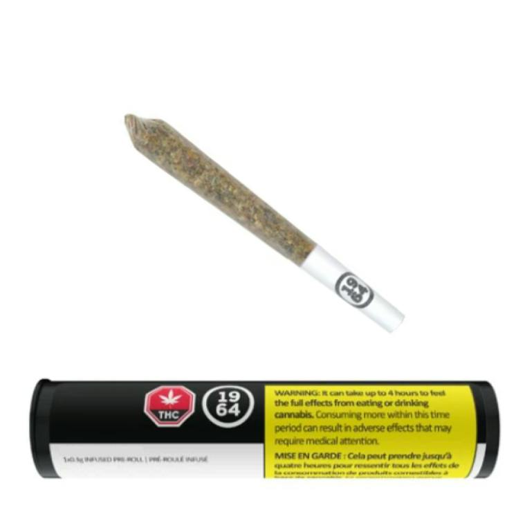 1964 - Heavy Hitter Lebanese Style Hash Infused Pre-roll 1x1g >I