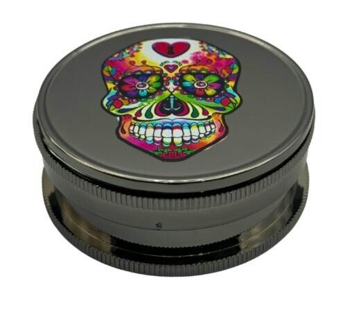Arsenal Grinders - Splashy Skull 60mm 3-Pc Grinder