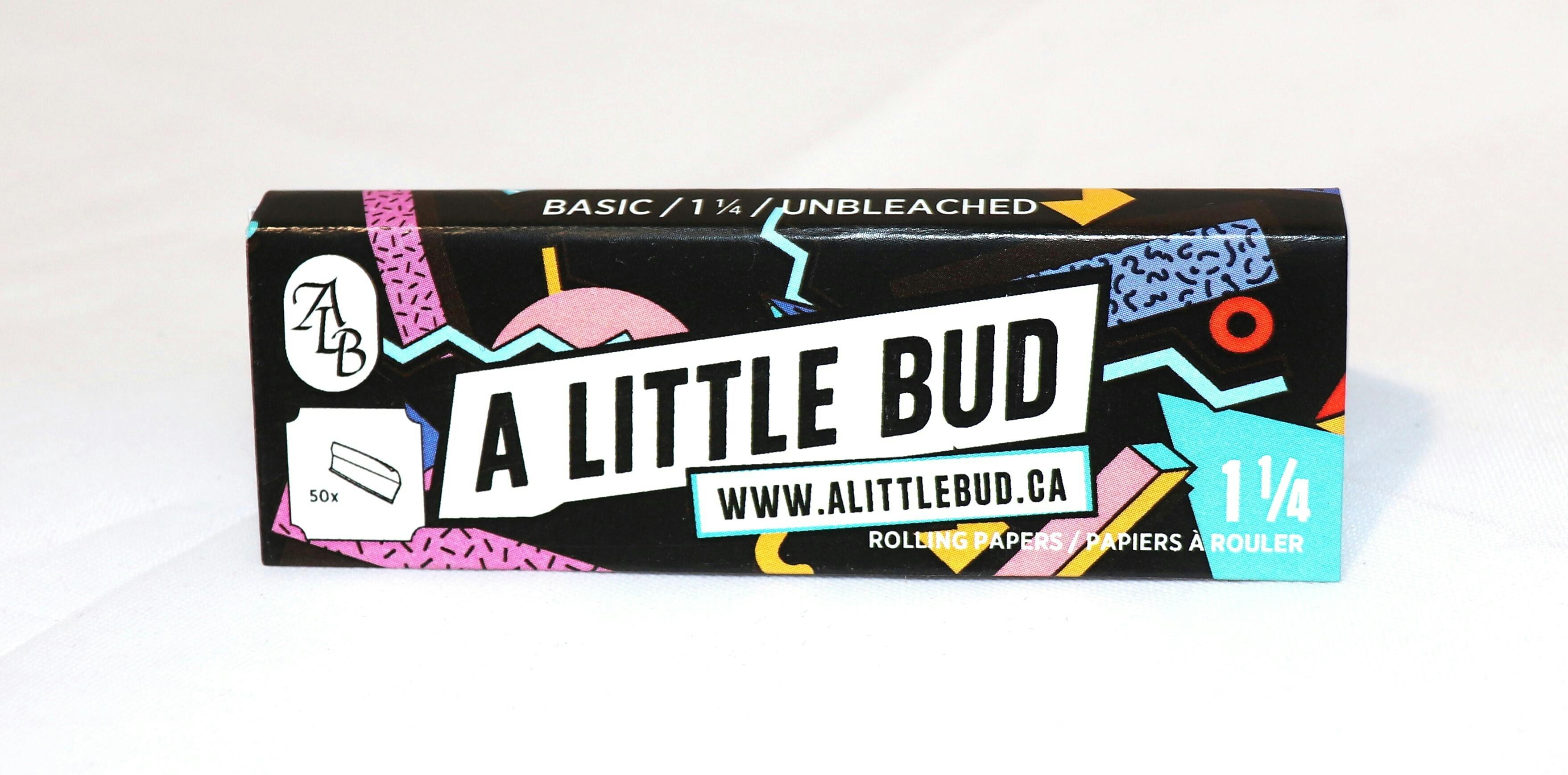 A Little Bud Papers - Ziggi 1 1/4 Unbleached 50ct