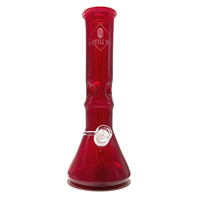 A Little Bud Bongs - 12" Beaker (Red)