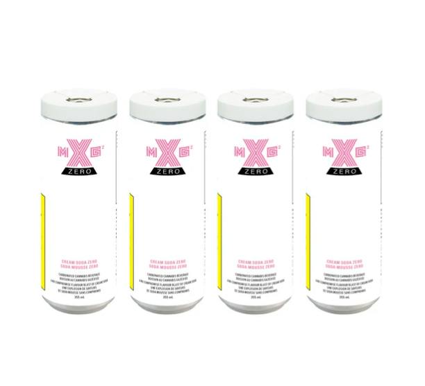 XMG - Sugar Free Cream Soda 4x355ml
