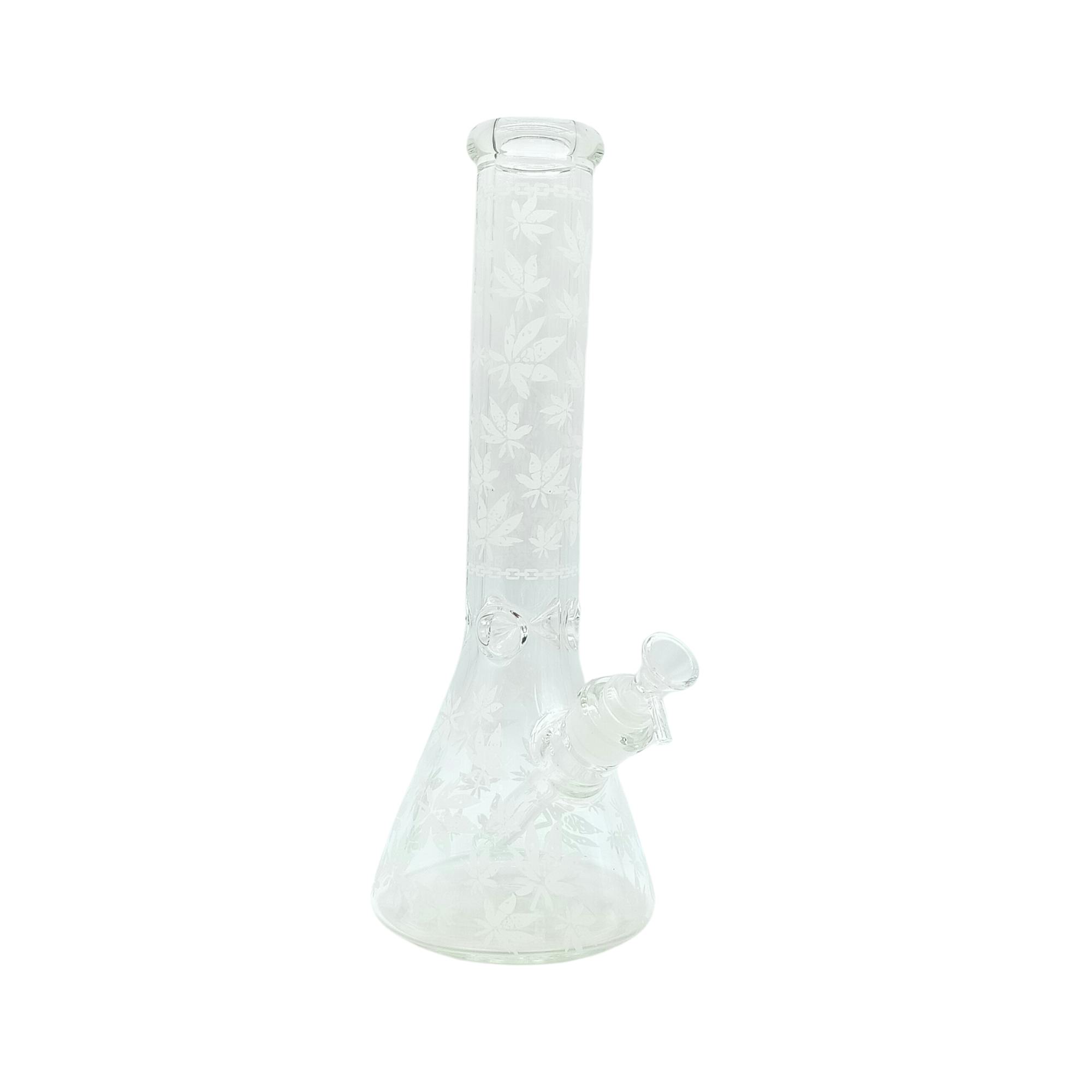 Generik Bongs - 10" Glow In The Dark Pot Leaf