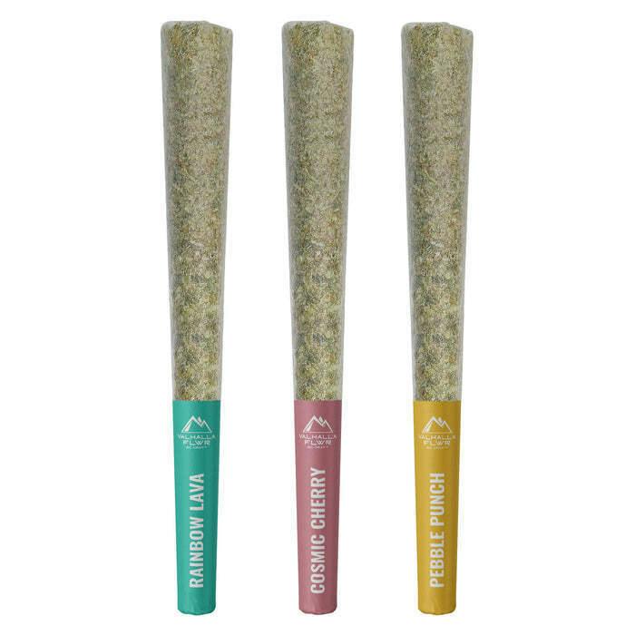 Valhalla Flwr - Trifecta Pre-roll LTO (Variety Pack) 3x0.5g >H