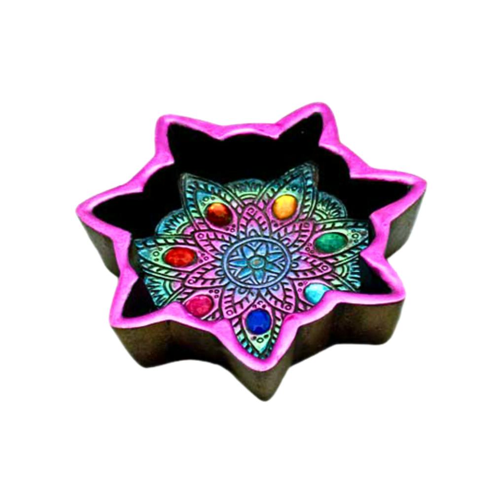 Fantasy Gifts - Chakra Ashtray with Stones