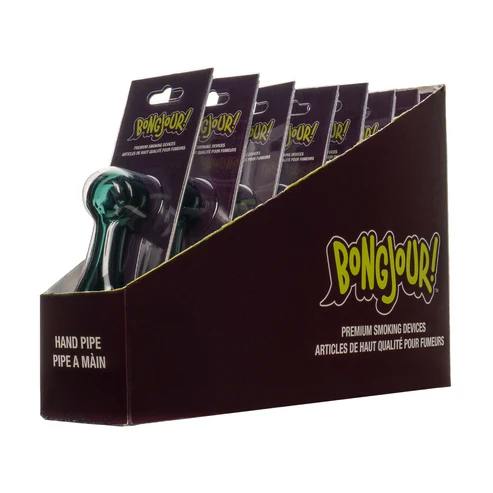 Bongjour!™ - 4.25" Flatty Hand Pipe