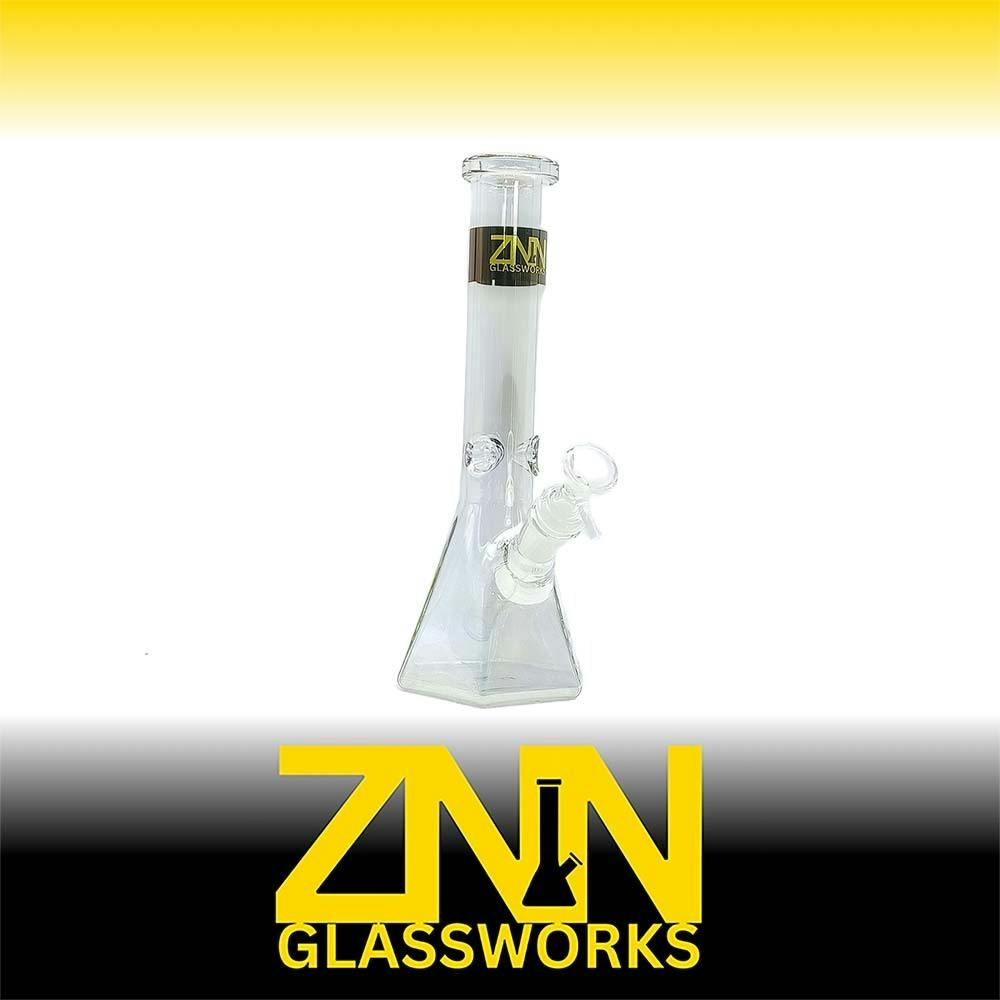 Generik Bongs - ZNN Glassworks 10" Hexagon Tube