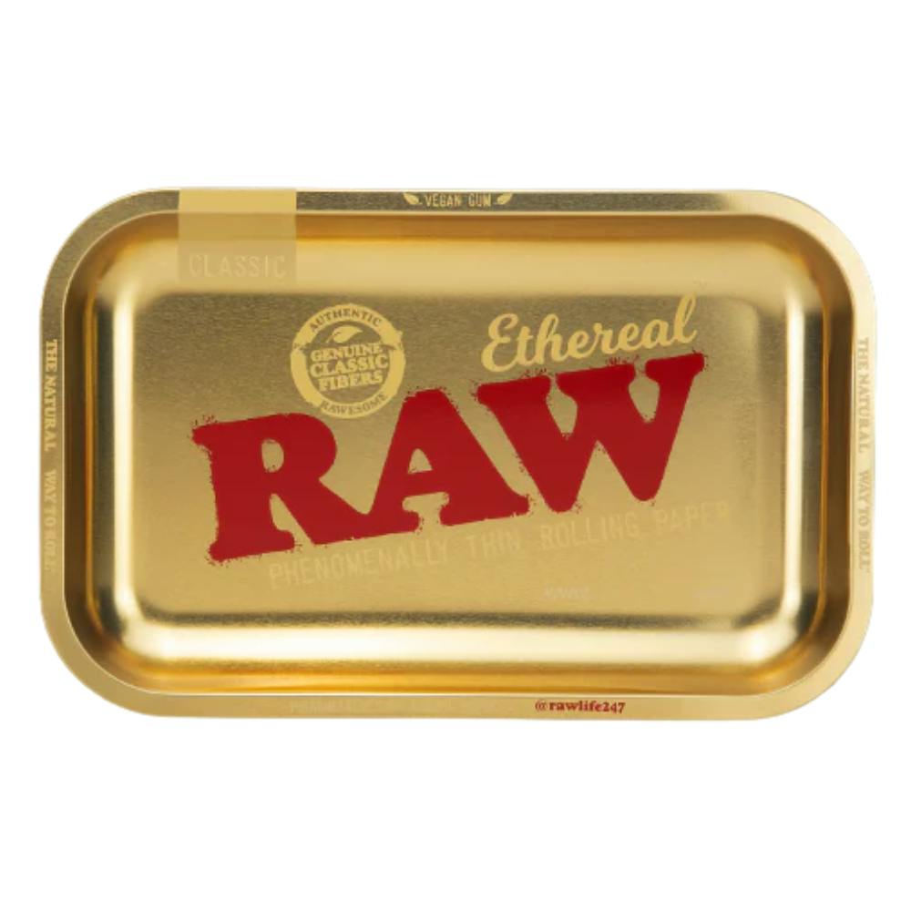 Raw Rolling Tray - Ethereal Gold Medium