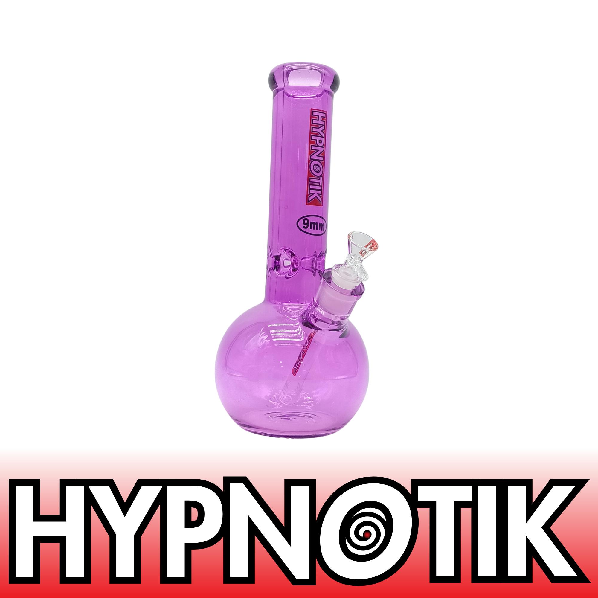 Hypnotik Bongs - 12" 9mm Full Coloured Round Base Beaker