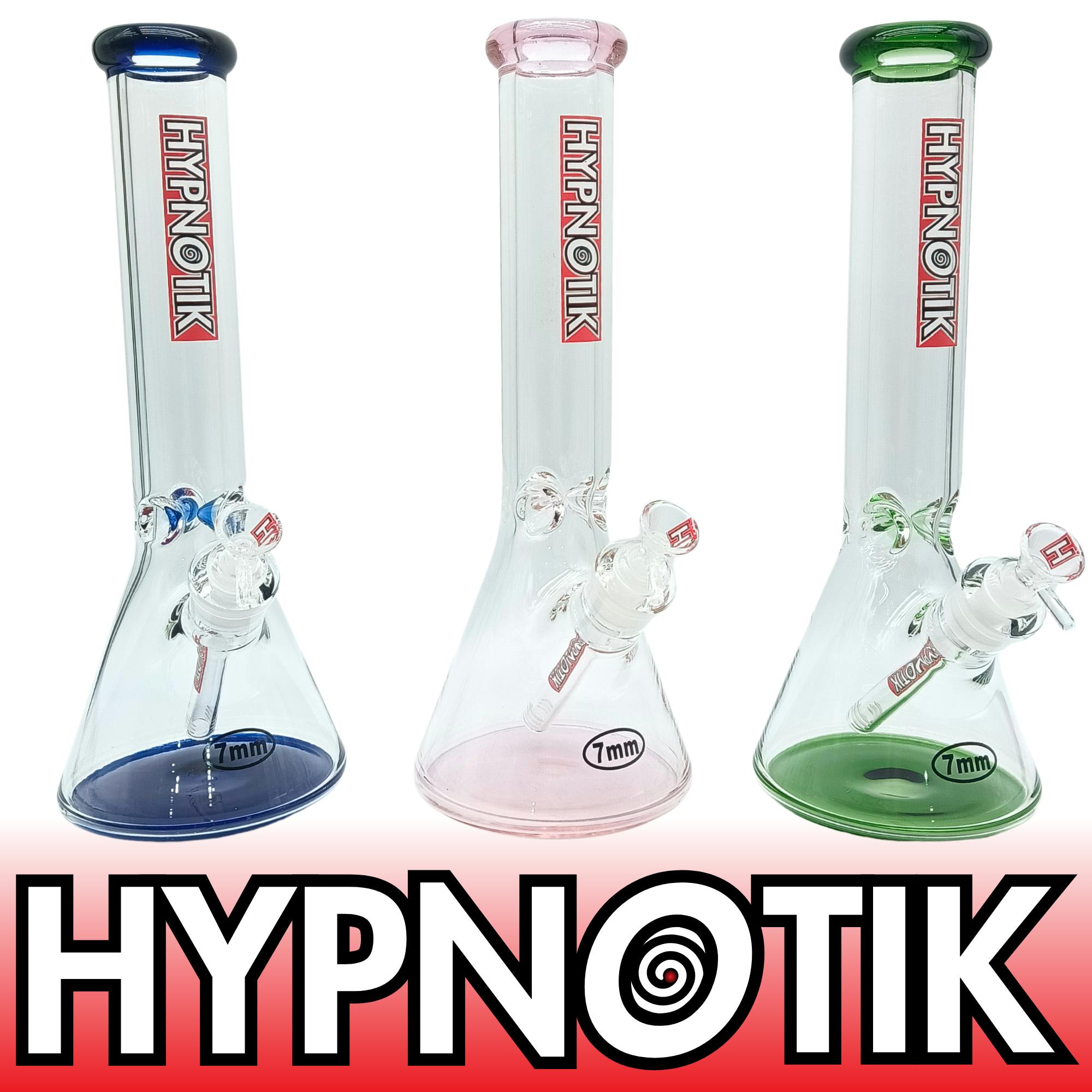 Hypnotik Bongs - 14" 7mm Beaker Matching w/ Ice Catcher