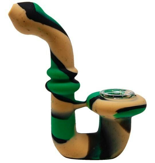 Cannatonik: Silicone Camo Sexophone Pipe