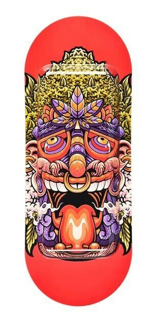 Pulsar: SK8 Metal Rolling Tray: Kush Native