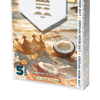 Summer Rum Colada - 5 Pack Preroll Case (3g) Infused