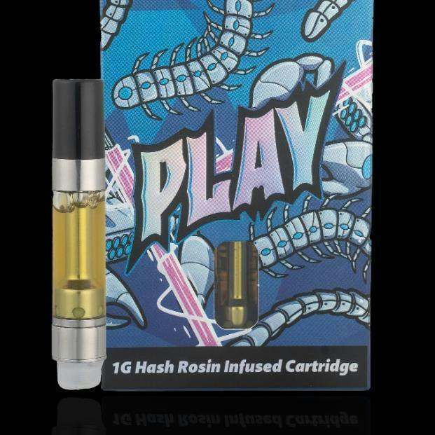 PLAY - Electric Zprite - 1g Hash Infused Distillate Cart